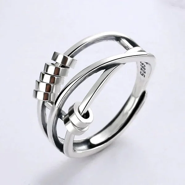 Enamel Fidget Ring
