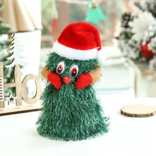 Dancing Christmas Tree Family