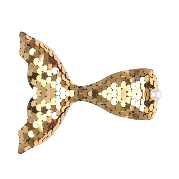 New cartoon mermaid tail sequined duckbill clip