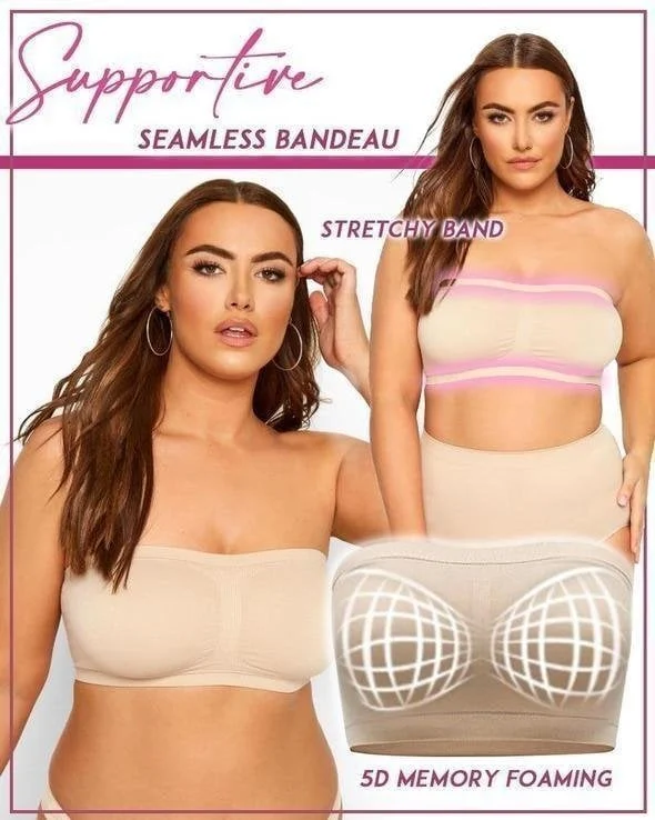 Pure Comfort Wireless Strapless Bra