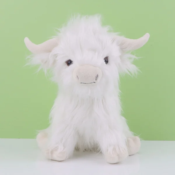 Eco Friendly Scottish Highland Cow Soft Plush Toy