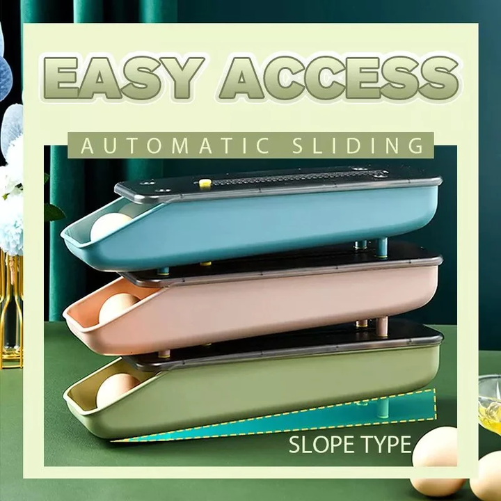 SAFE SLIDING EGG BOX