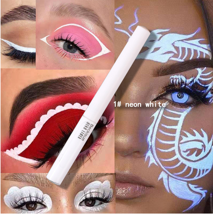 Rainbow Neon Eyeliner Flurescent Waterproof Eyeliner Pen