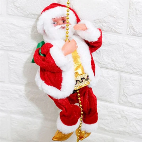 Electric Climbing Santa