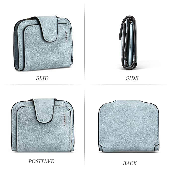 Leather Zipper Long Wallet Card Holder Viconchic