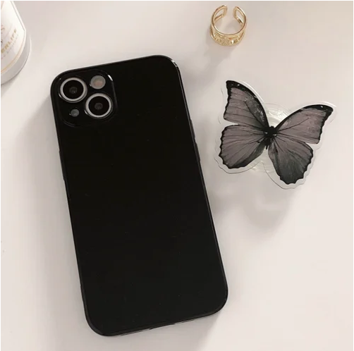 Black Butterfly Stand Phone Case