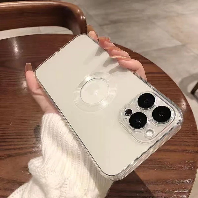 TRANSPARENT ELECTROPLATED IPHONE CASE