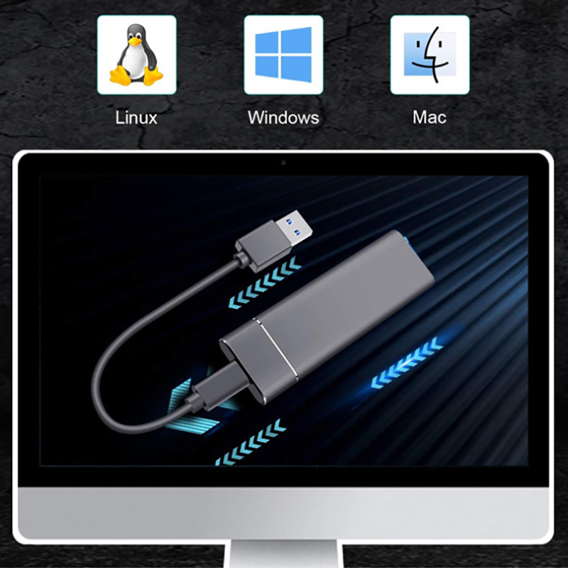 6TB 8TB 4TB 2TB Ultra Speed External SSD  Portable  Large Capability Mobile Solid State Drive for Laptops Desktop