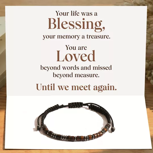 The Day I Lost You Memorial Bracelet