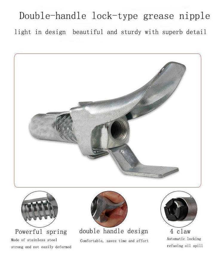 Lock Pliers High Pressure Grease Nipple