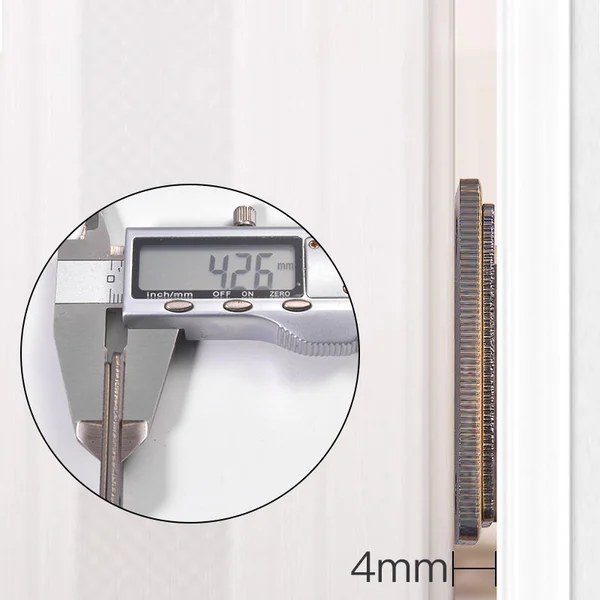 Ultra thin invisible cabinet door magnets