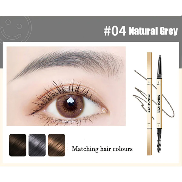 Small Gold Bar Double headed Eyebrow Pencil