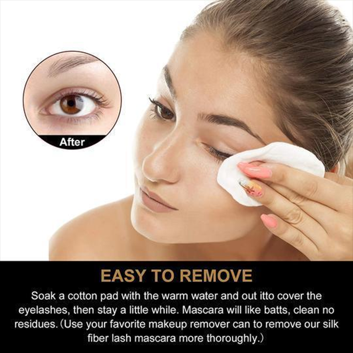 4D Waterproof Silk Fiber Thick Lengthening Violin Mascara