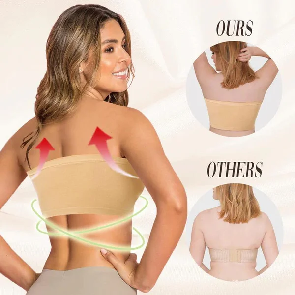 Pure Comfort Wireless Strapless Bra