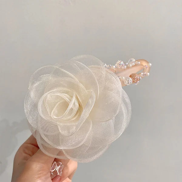 ELEGANT FLOWER HAIR CLIP