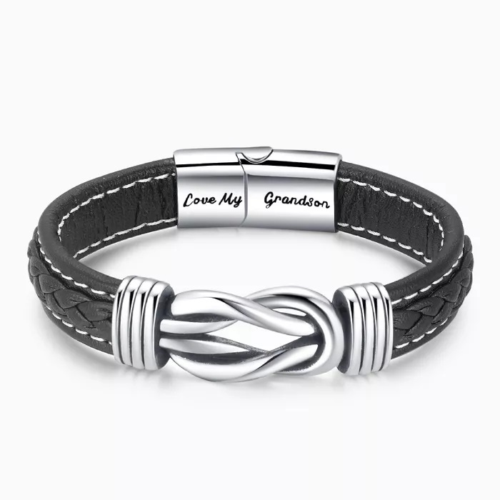 Braided Leather Bracelet