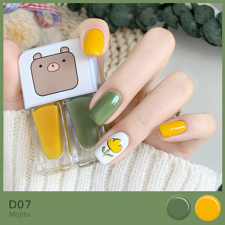 Manicure water based bright scrub can tear nail polish