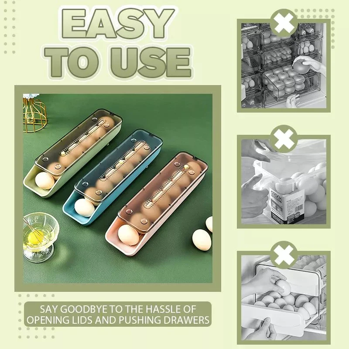 SAFE SLIDING EGG BOX
