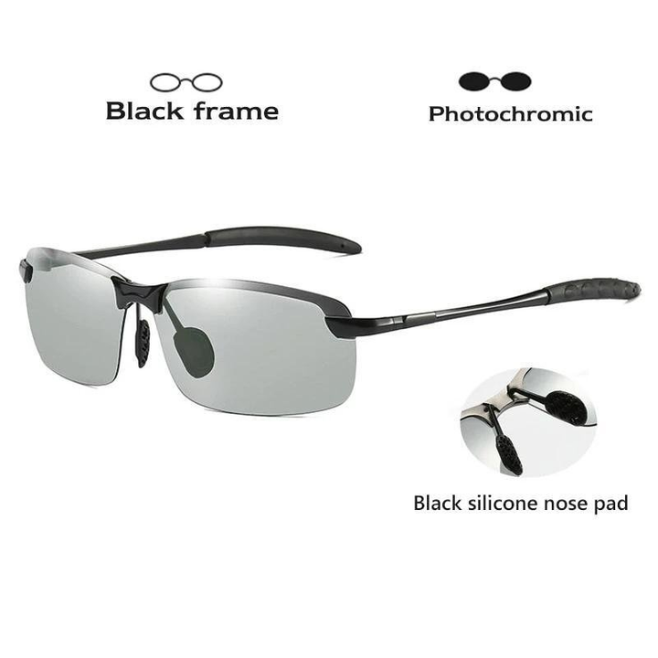 Quality Titanium Alloy Photochromic Sunglasses