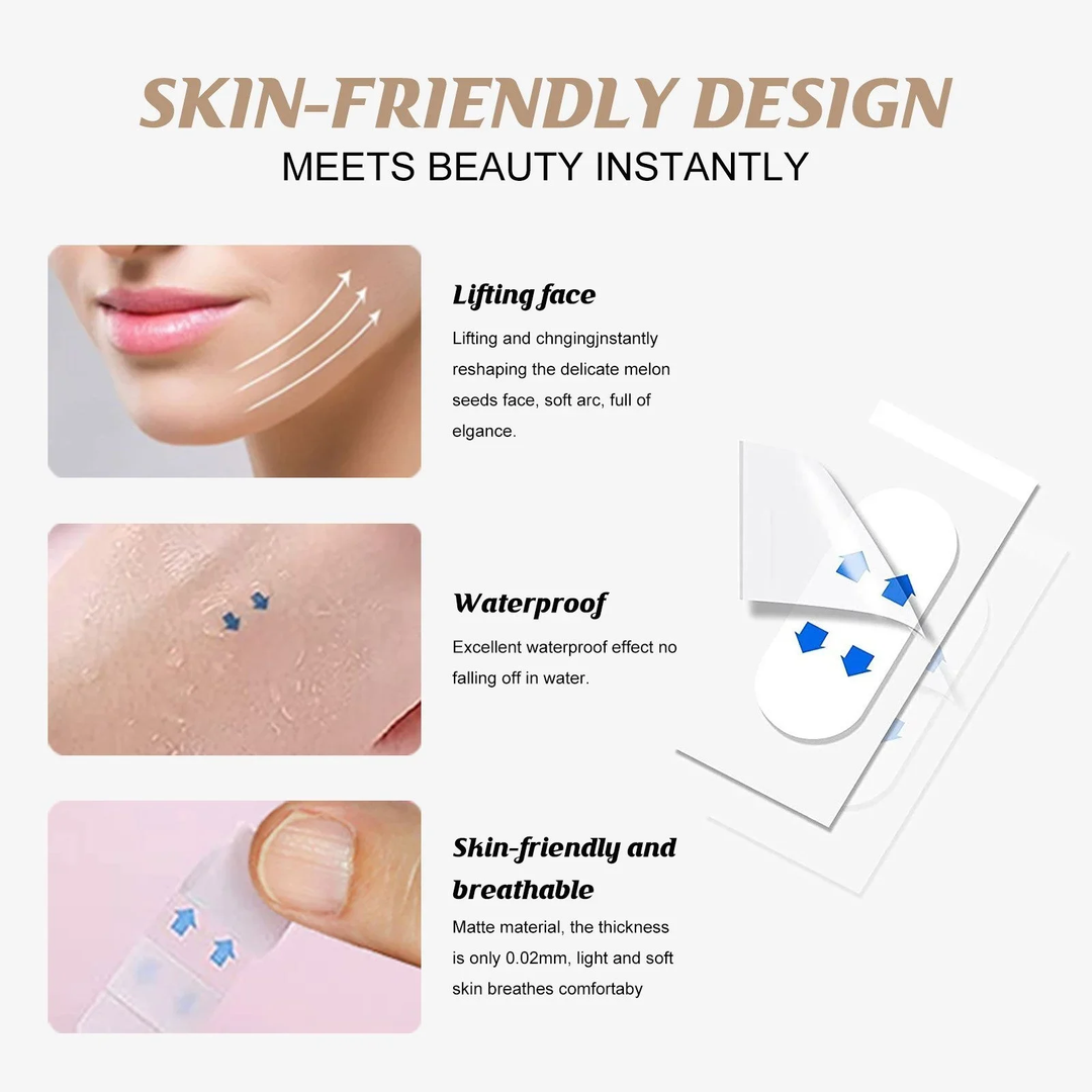 Invisible Face Lifter Tape Has a delicate V face