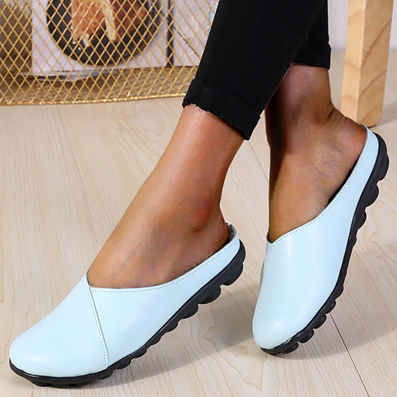 New Slippers Women Wear Flat Shoes