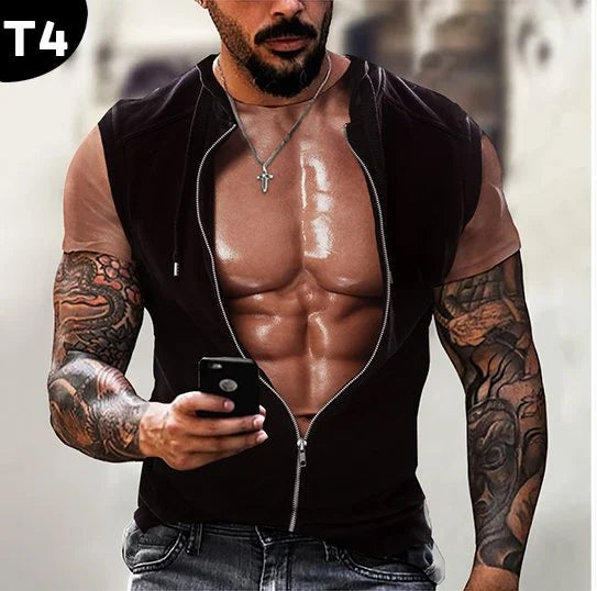 MUSCLE TATTOO All Over Print T Shirt