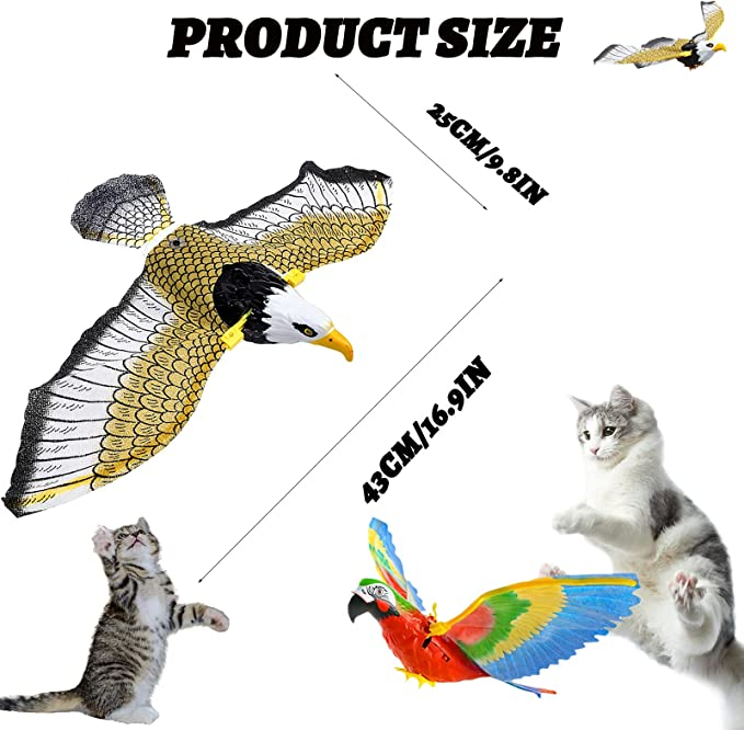 Simulation Bird Interactive Cat Toy for Indoor Cats