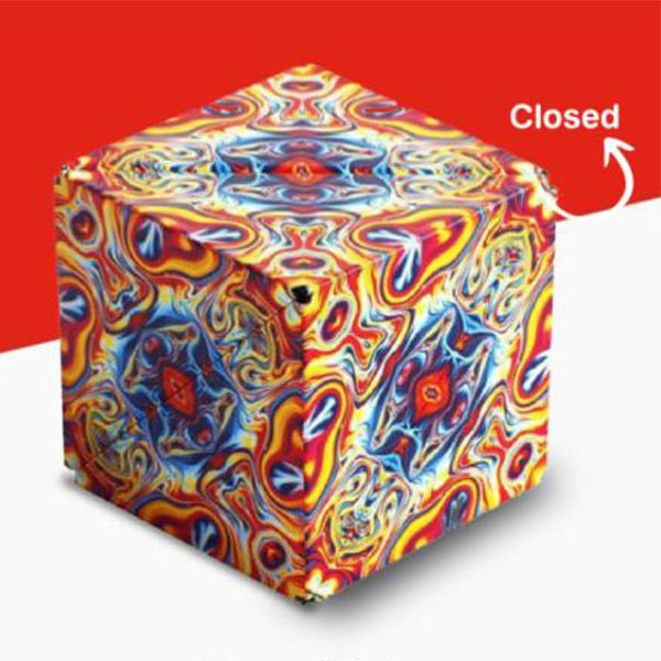CHANGEABLE MAGNETIC MAGIC CUBE