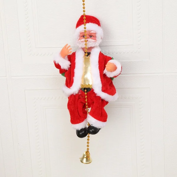 Electric Climbing Santa