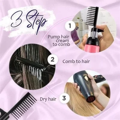 3 Second Hair Straightening Cream