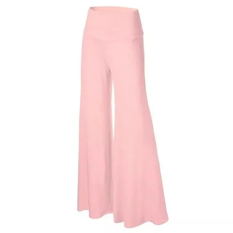 Womens High Waist Yoga Pants Bootcut Flare Leg