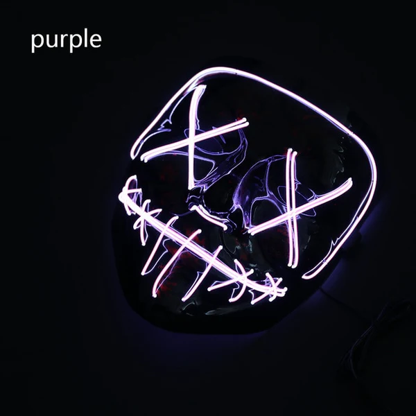 Led Halloween Purge Mask