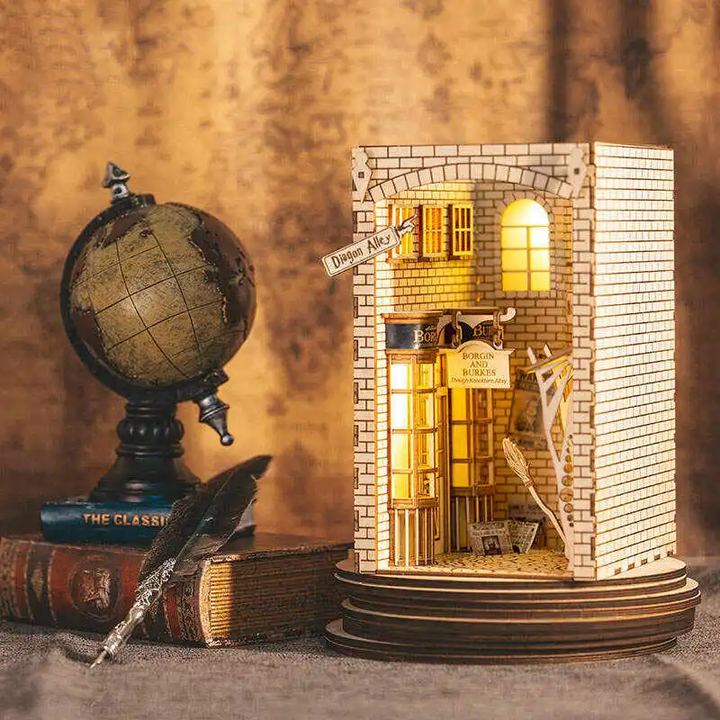3D Wooden Puzzle Booken