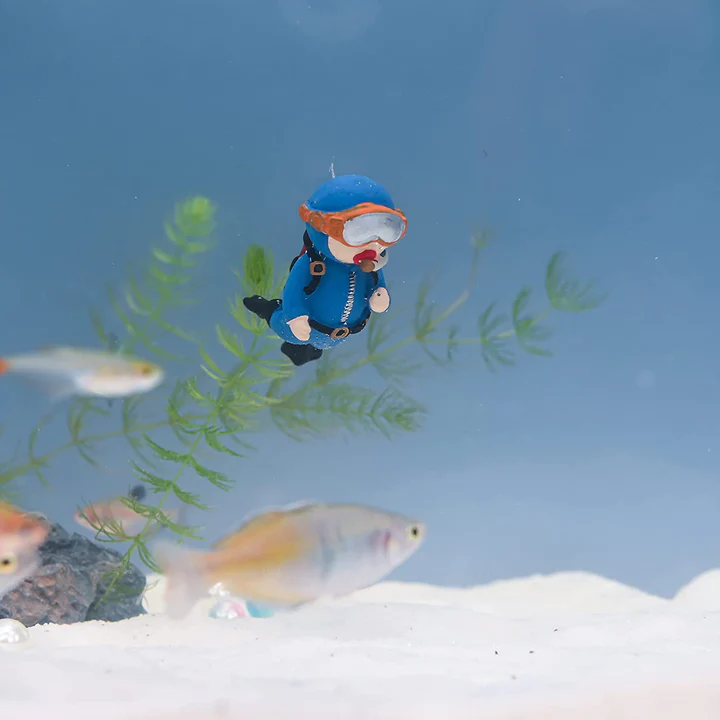 Lovely Diver Fish Tank Decorations