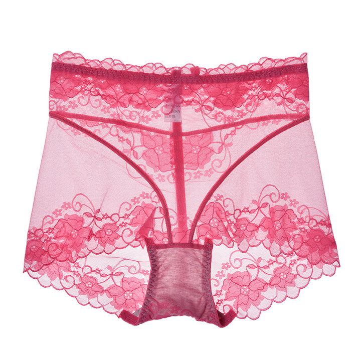 Mesh See Through Tummy Tucking Hips Lifting Panties