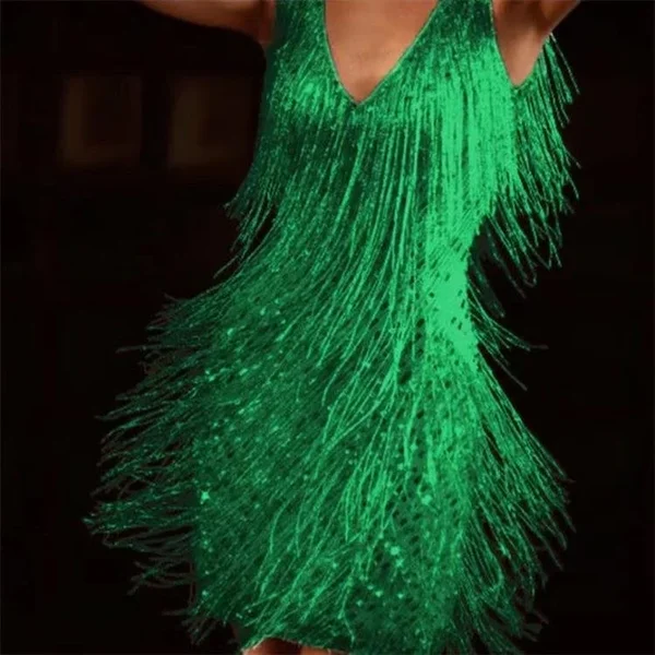 Sexy Princess Style VNeck Slip Dress