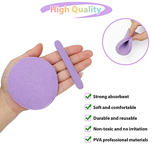 12Pcs Facial Compressed Facial Sponges