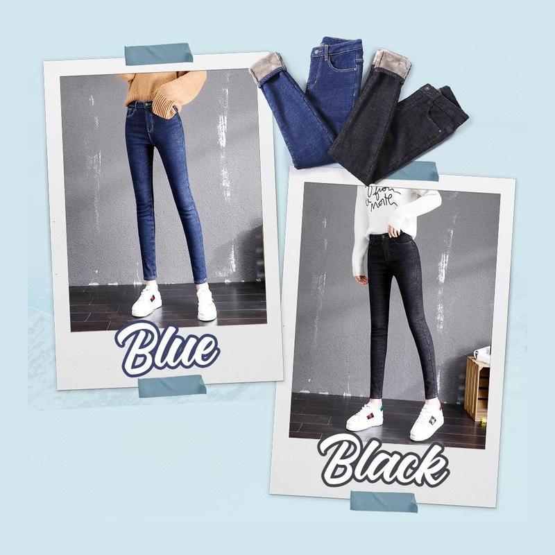 Winter Fleece Lined Thick Jeggings