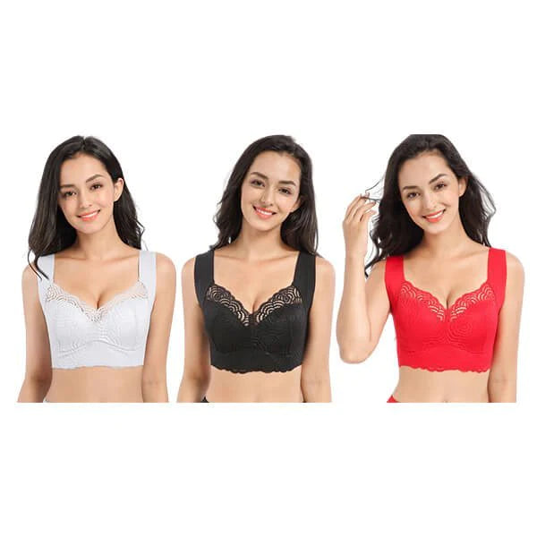 ULTIMATE LIFT STRETCH FULL FIGURE SEAMLESS LACE CUT OUT BRA