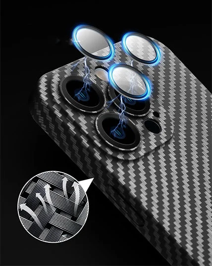 iPhone Carbon Fiber Magnetic Case