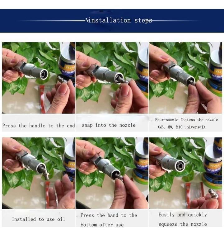 Lock Pliers High Pressure Grease Nipple