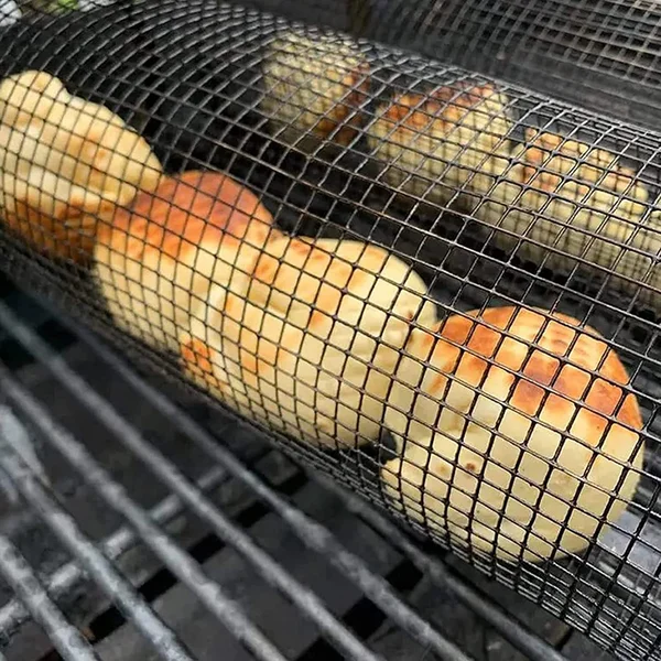 Rolling Grilling Baske