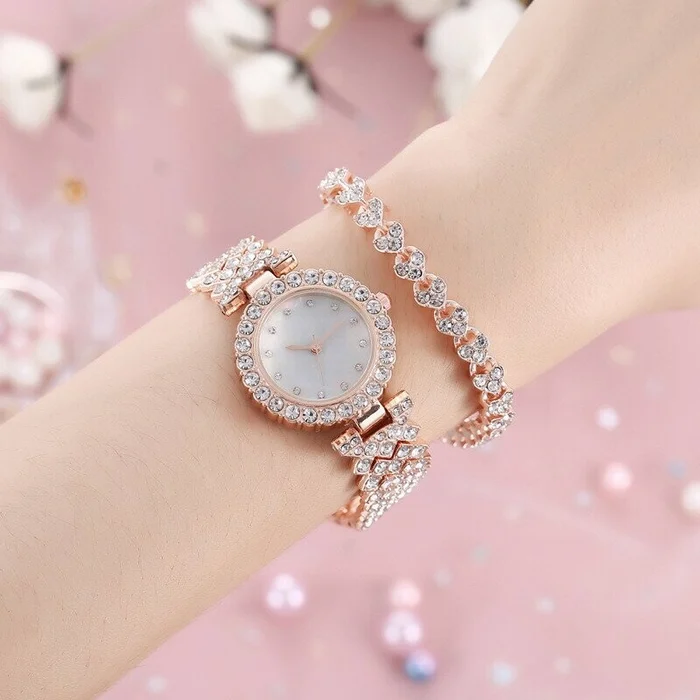 Shining 5A Cubic Zircon Watch