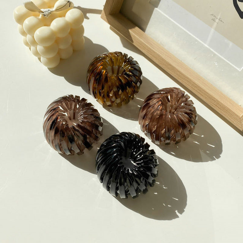 Lazy Birds Nest Plate Hairpin