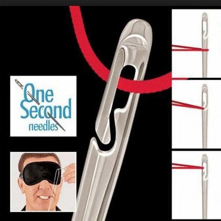 Self threading Needles
