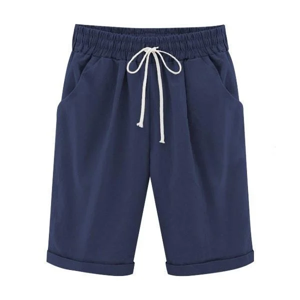 Elastic Waist Casual Comfy Summer Shorts
