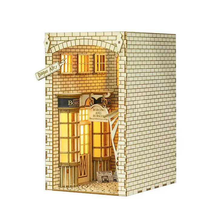 3D Wooden Puzzle Booken