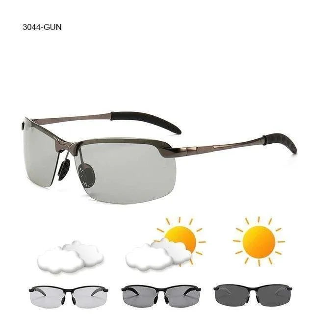 Quality Titanium Alloy Photochromic Sunglasses