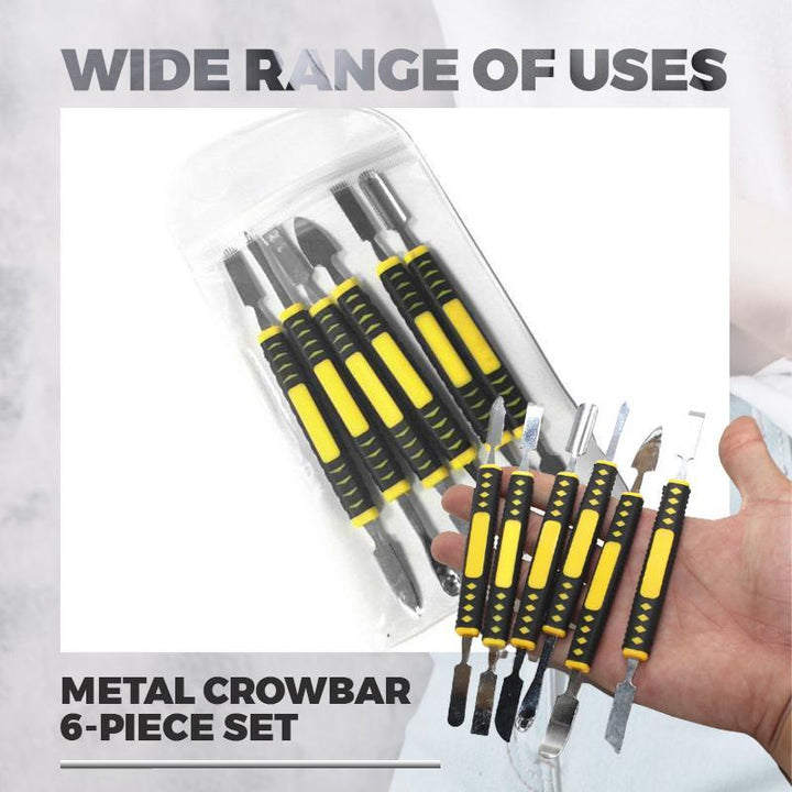 Metal Crowbar 6 Piece Set