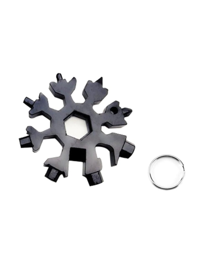 Portable 18 In 1 Mini Snowflake Pocket Multitool